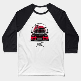 mitsubishi evo 9 stanced red Baseball T-Shirt